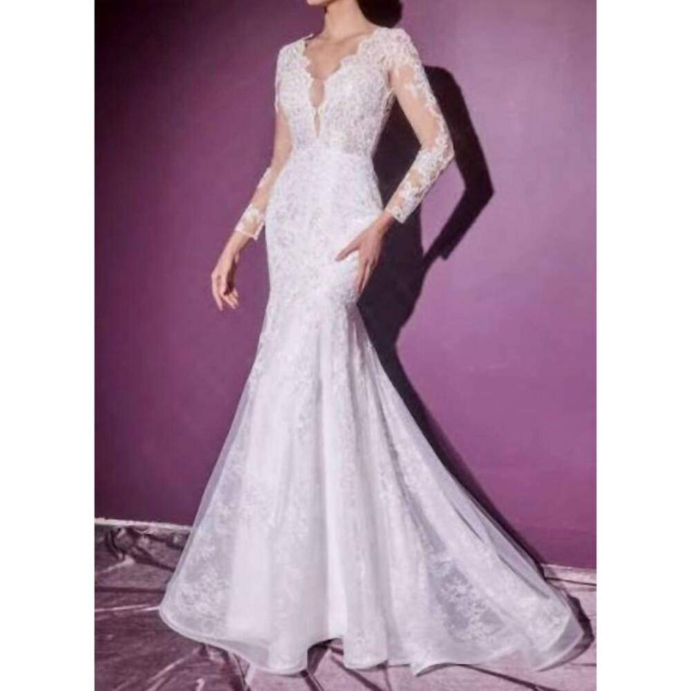 NEW LADIVINE mermaid bridal gown in ivory
